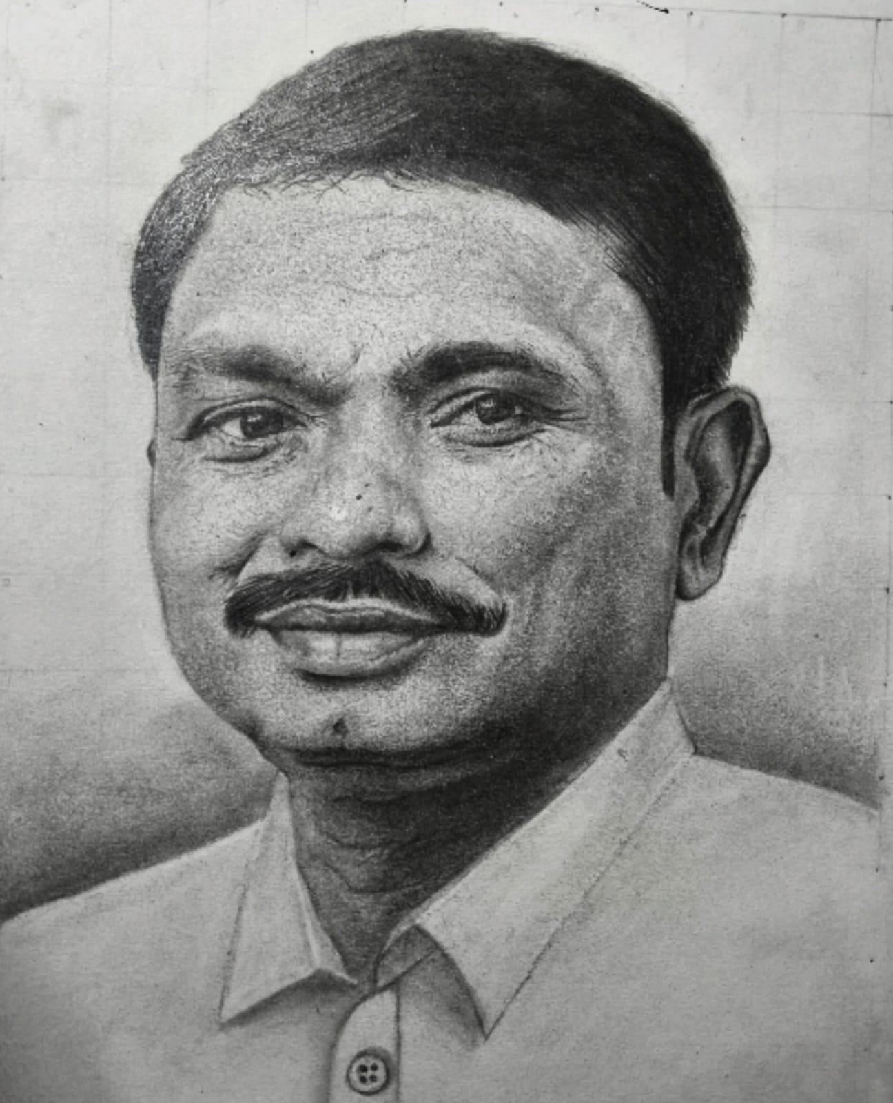 Graphite portrait sketch